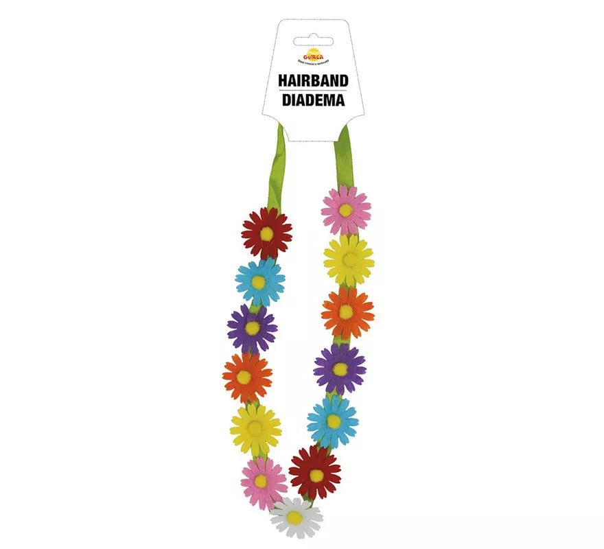 Translation missing: de.Diadema o Cinta con Flores Multicolor