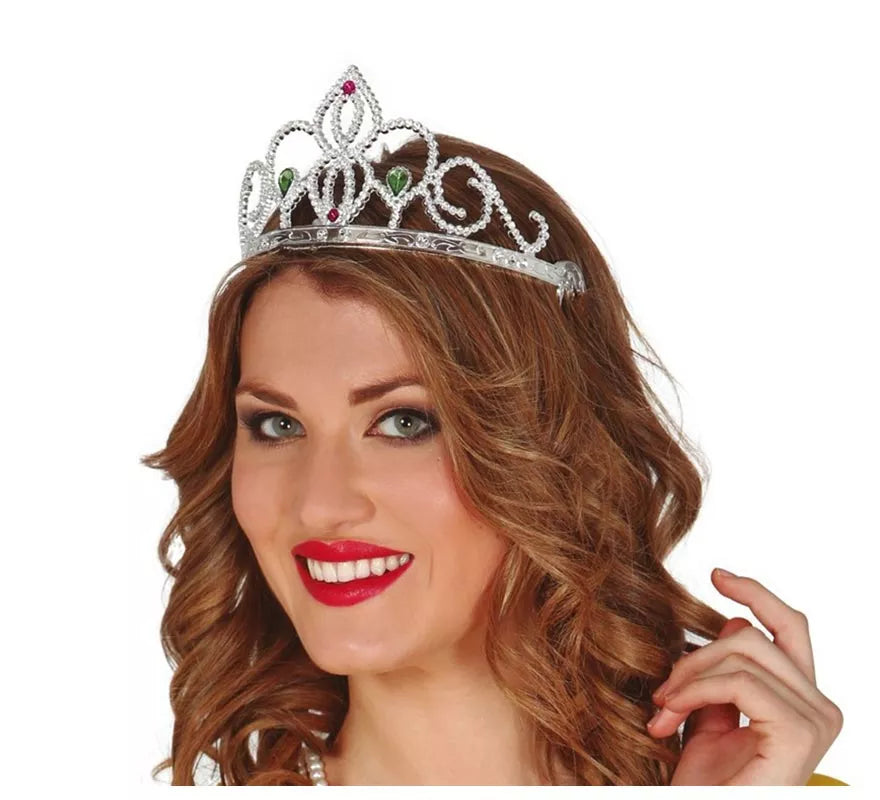 Translation missing: de.Diadema o Tiara plata para Princesas