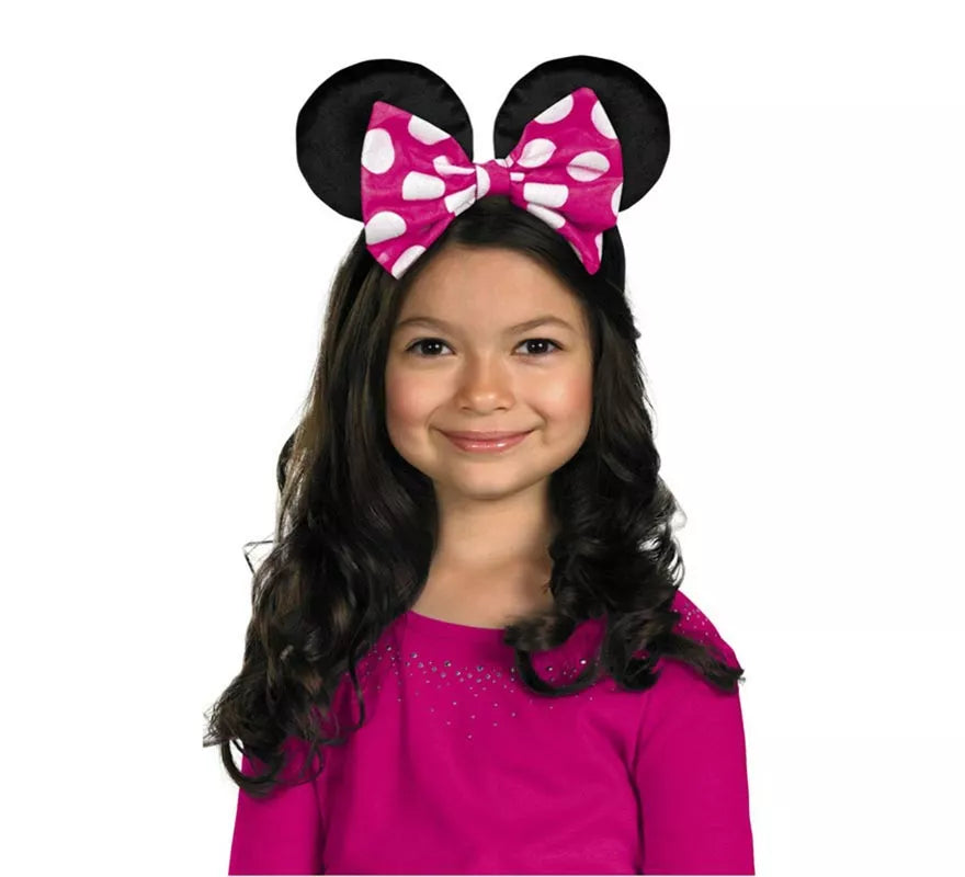 Translation missing: de.Diadema Orejas de Minnie Disney con lazo reversible infantil