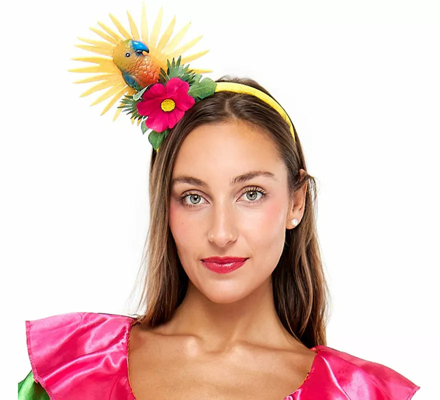 Translation missing: de.Diadema Tropical de Loro con Luz