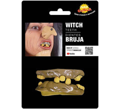 Hexenzähne für Halloween