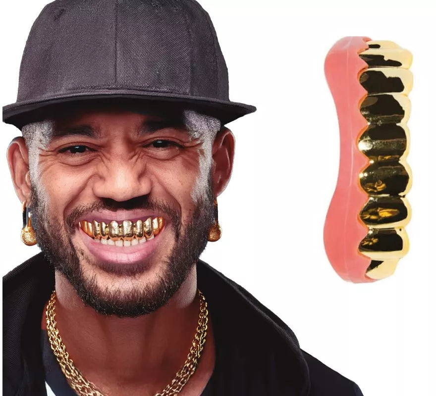 Translation missing: de.Dientes dorados de rapero