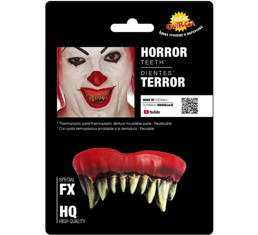 Translation missing: de.Dientes Monstruo Zombie para Halloween