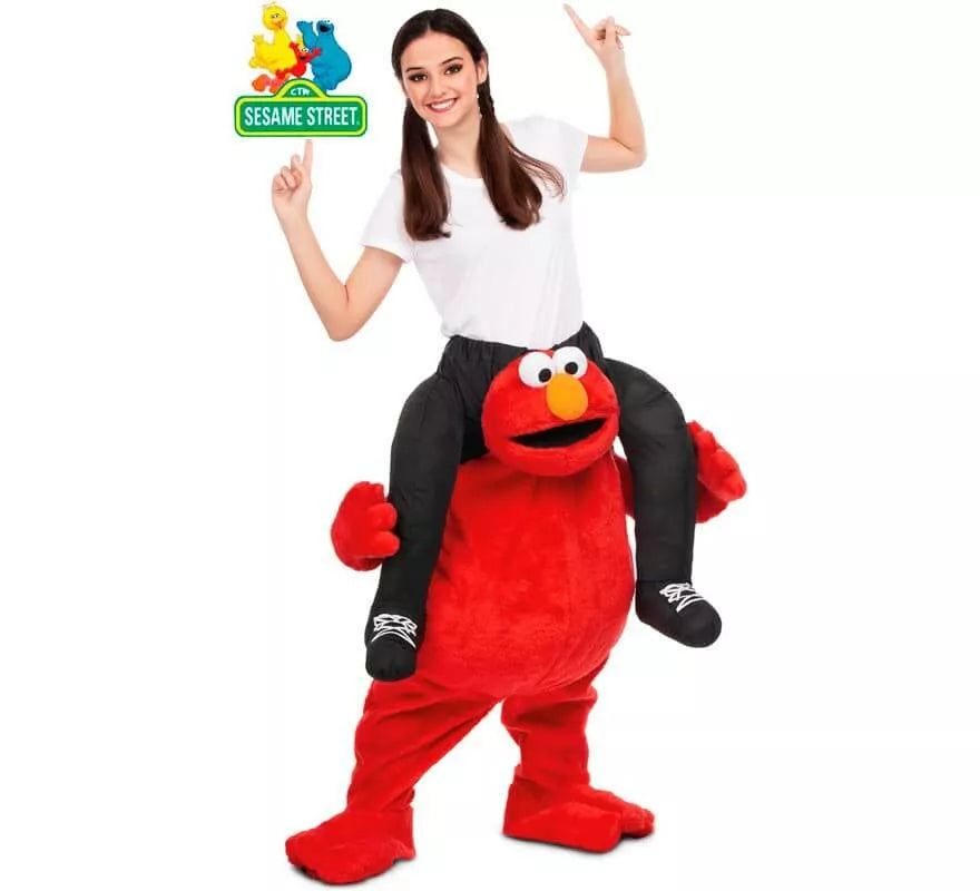 Translation missing: de.Disfraz a hombros de Elmo para adultos