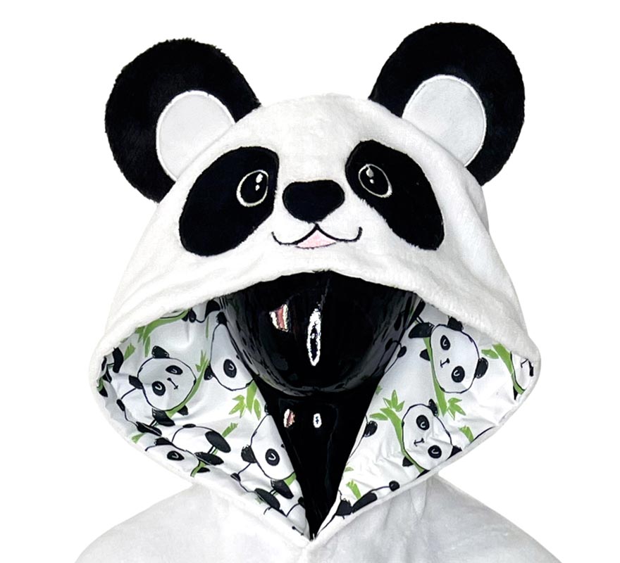 Translation missing: de.Disfraz Albornoz Paco Panda para niños