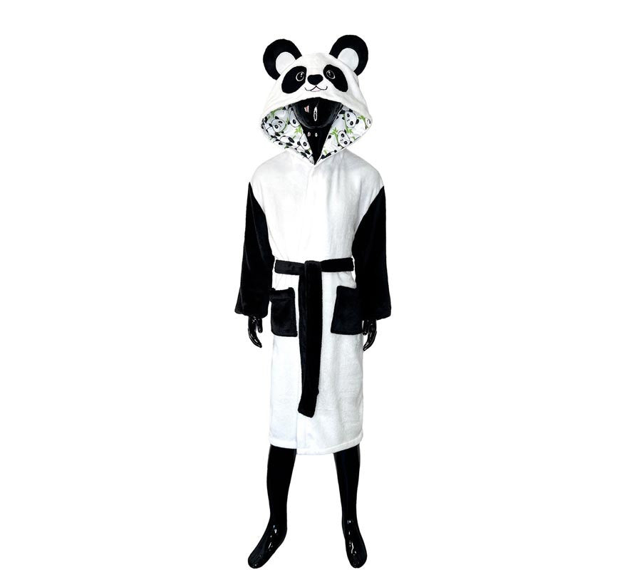 Translation missing: de.Disfraz Albornoz Paco Panda para niños