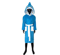 Blue Shark Sandy Bademantelkostüm für Kinder
