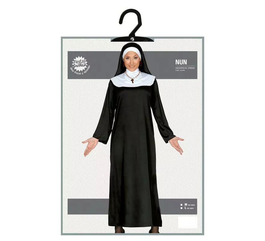 Translation missing: de.Disfraz barato de Monja mujer