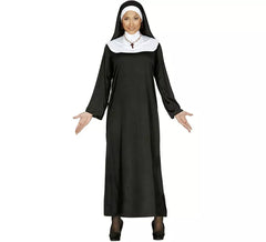 Günstige Nonne Frau Kostüm