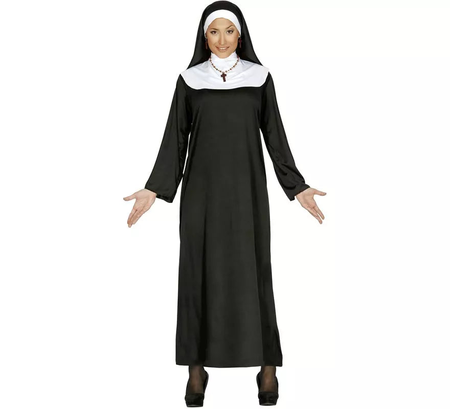 Translation missing: de.Disfraz barato de Monja mujer