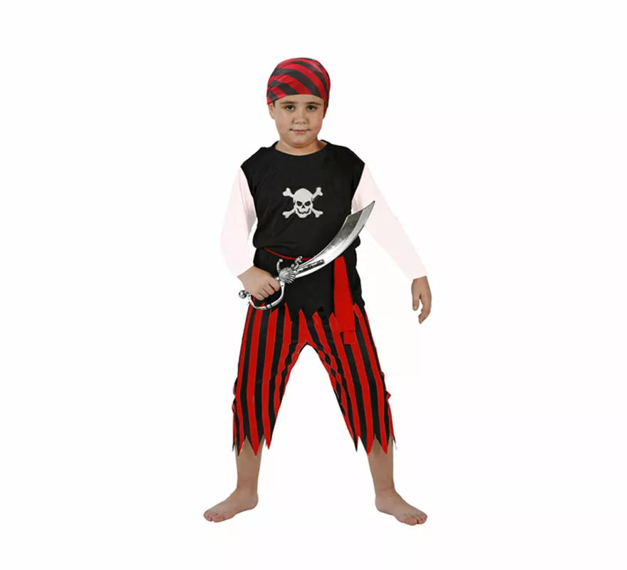 Translation missing: de.Disfraz barato de Pirata para niños de 5 a 6 años