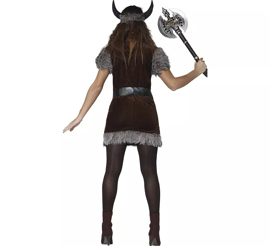 Translation missing: de.Disfraz barato de Vikinga mujer
