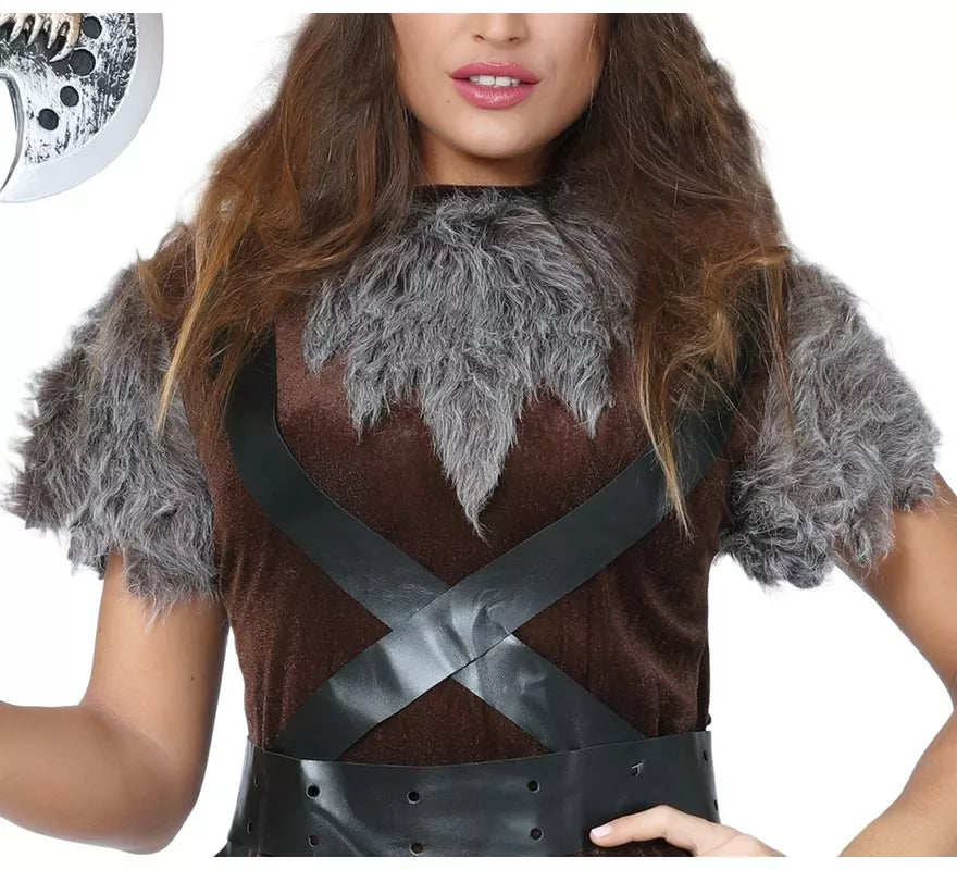 Translation missing: de.Disfraz barato de Vikinga mujer