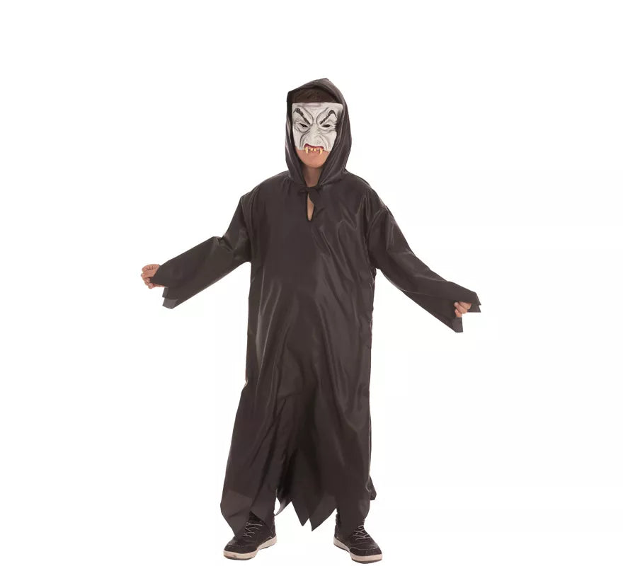 Translation missing: de.Disfraz con Túnica y Máscara de terror en 3 Modelos surtidos para niños