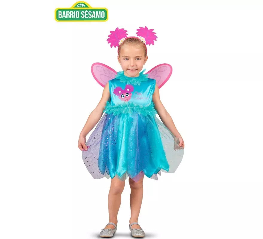 Translation missing: de.Disfraz de Abby Cadabby de Barrio Sésamo para bebé y niña