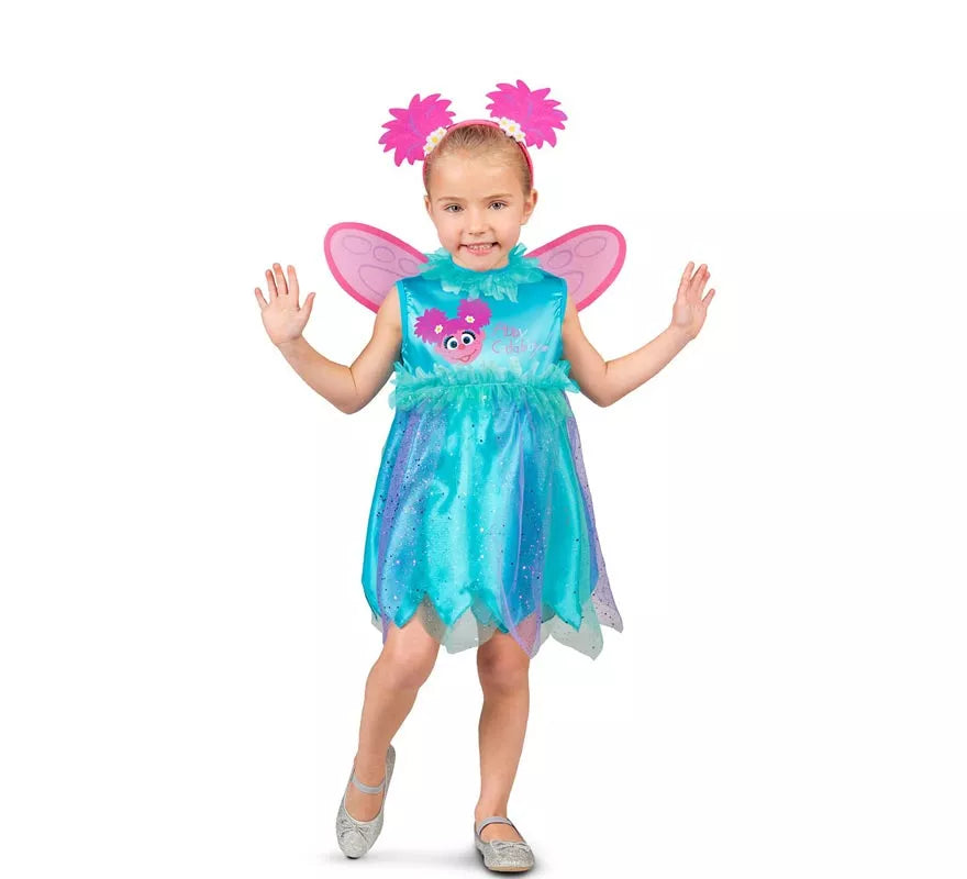 Translation missing: de.Disfraz de Abby Cadabby de Barrio Sésamo para bebé y niña