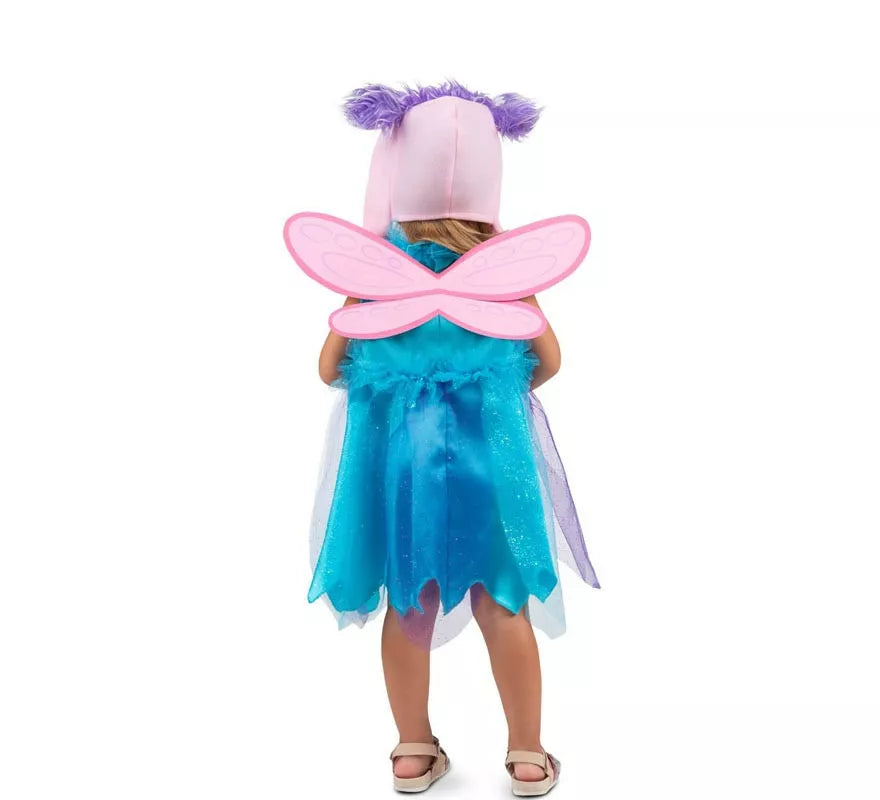 Translation missing: de.Disfraz de Abby Surprise azul con sombrero para bebé y niña