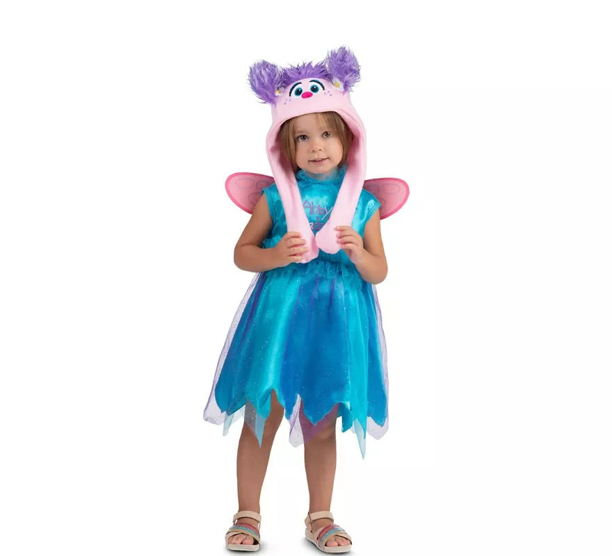 Disfraz de Abby Surprise azul con sombrero para bebé y niña