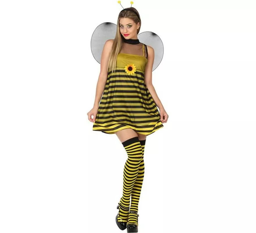 Translation missing: de.Disfraz de Abeja con Flor para mujer