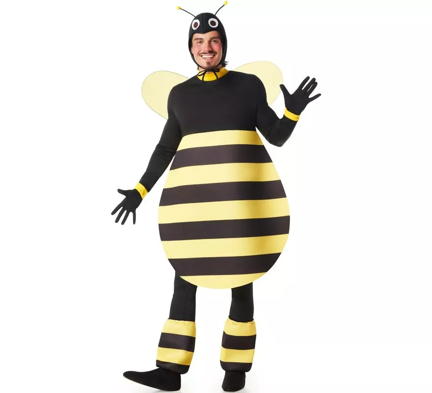 Translation missing: de.Disfraz de Abeja Rechoncha con Alas para hombre