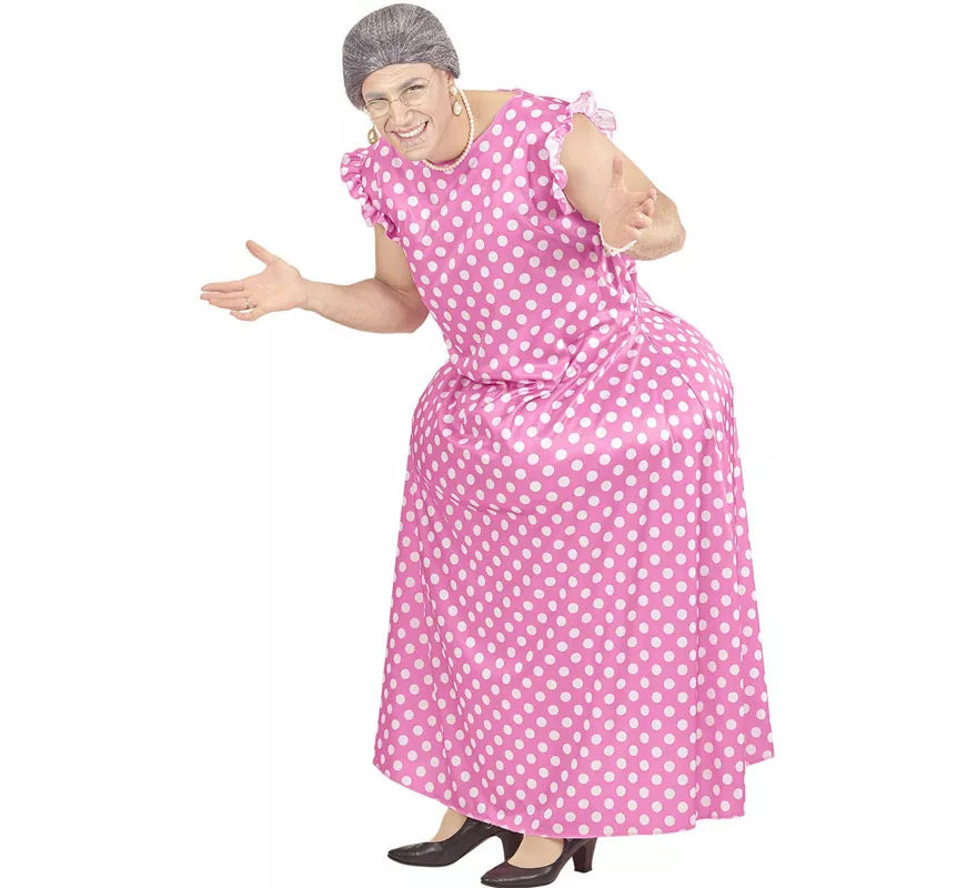 Translation missing: de.Disfraz de Abuelita Dulce para hombre