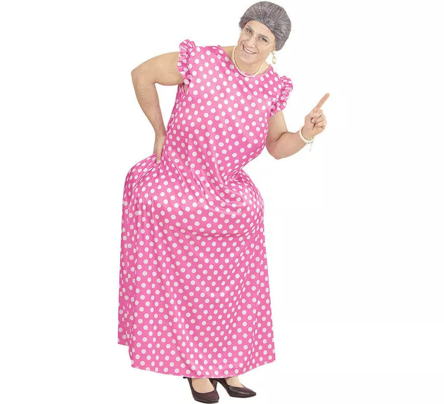 Translation missing: de.Disfraz de Abuelita Dulce para hombre