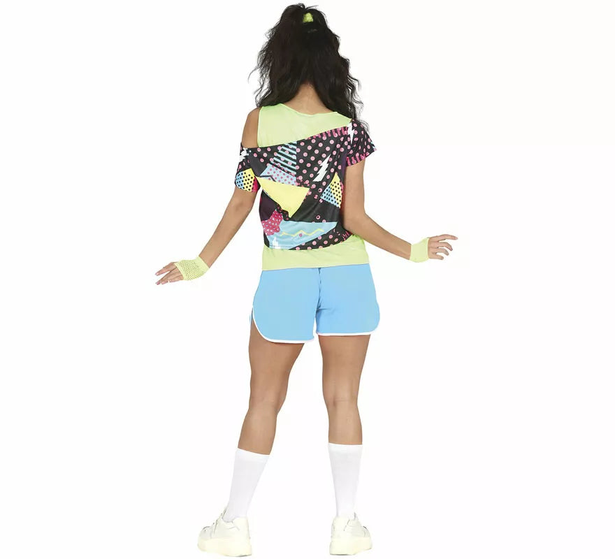 Translation missing: de.Disfraz de Aerobic de los 80' para mujer