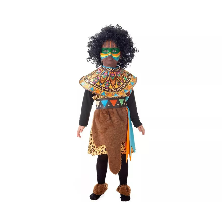 Translation missing: de.Disfraz de Africana de Tribu para niños