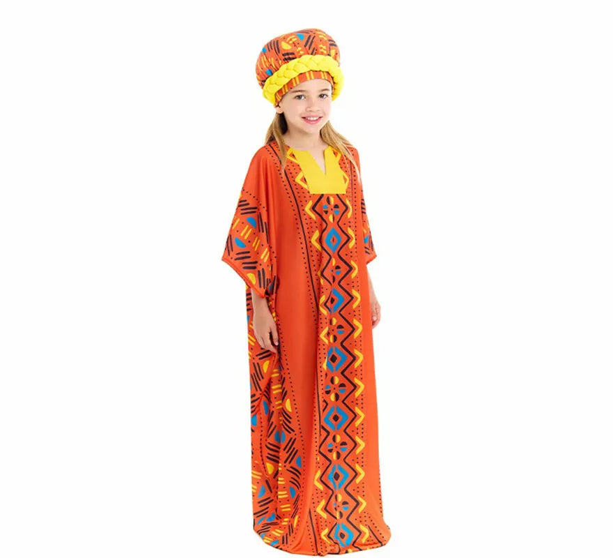 Translation missing: de.Disfraz de Africana Túnica para niña