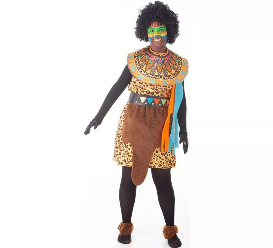 Translation missing: de.Disfraz de Africano de Tribu para mujer