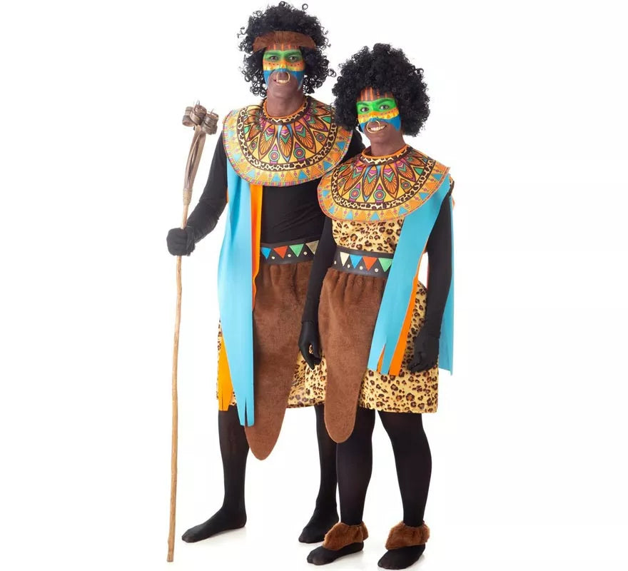 Translation missing: de.Disfraz de Africano de Tribu para mujer