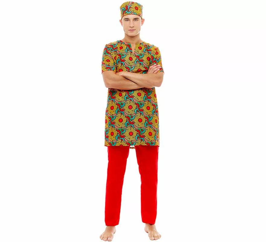 Disfraz de Africano para hombre