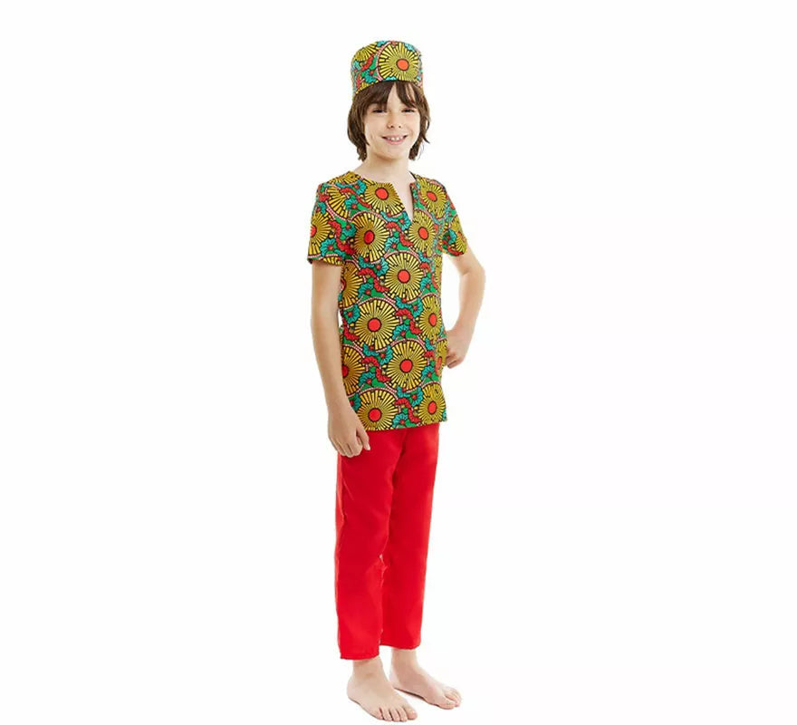 Disfraz de Africano para niño