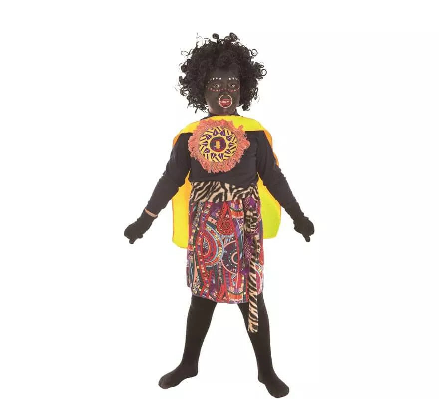 Translation missing: de.Disfraz de Africano Selva para niño