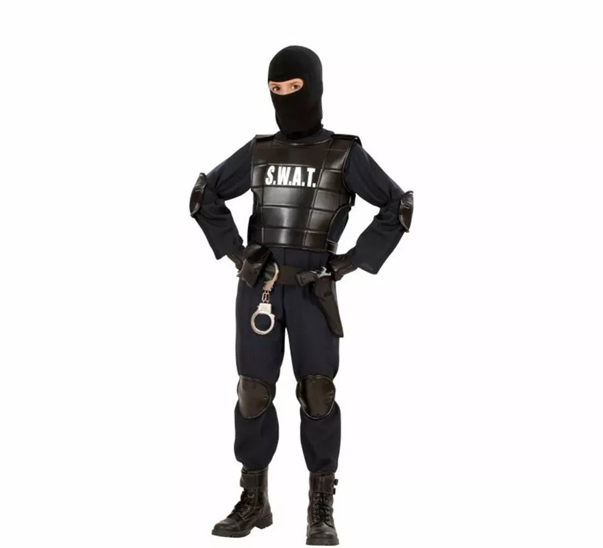 Translation missing: de.Disfraz de Agente Policía SWAT para niño