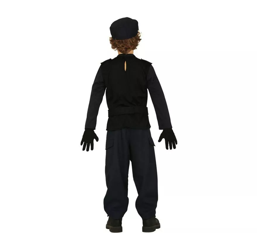 Translation missing: de.Disfraz de Agente Swat para niño