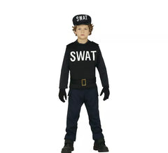 Swat Agent Kostüm für Kinder