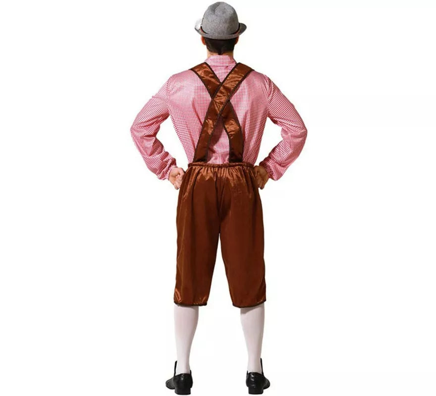 Translation missing: de.Disfraz de Alemán Tradicional Marrón para hombre