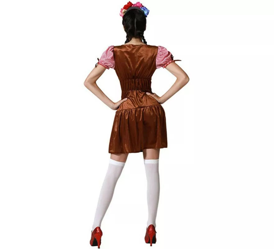 Translation missing: de.Disfraz de Alemana Tradicional Marrón para mujer