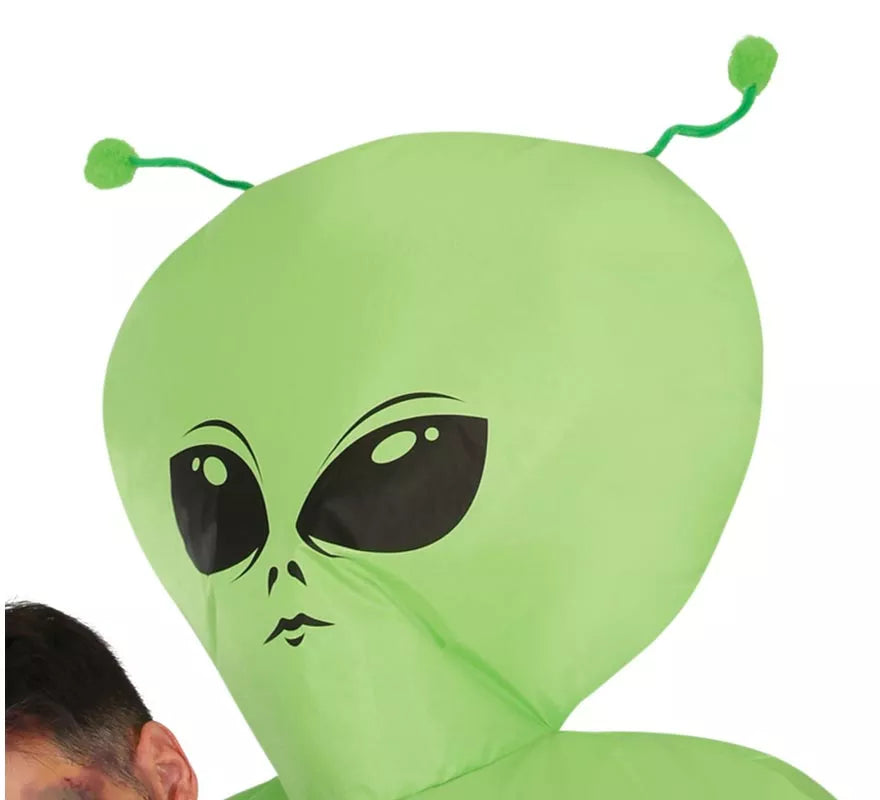 Translation missing: de.Disfraz de Alien verde hinchable o inflable para hombre