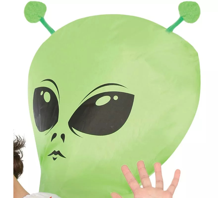Translation missing: de.Disfraz de Alien verde hinchable o inflable para niño