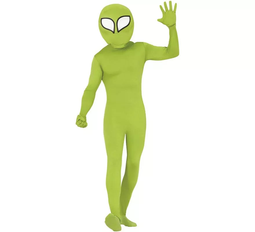 Translation missing: de.Disfraz de Alien verde para hombre