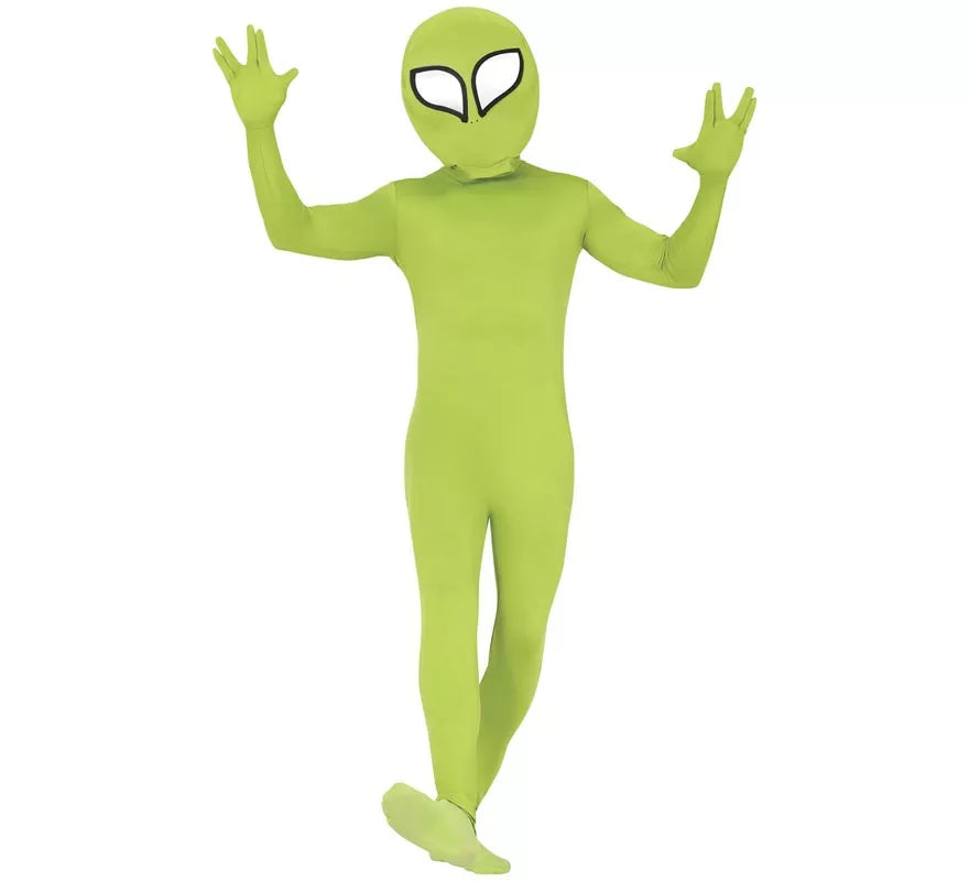 Translation missing: de.Disfraz de Alien verde para hombre