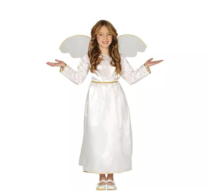 Translation missing: de.Disfraz de Ángel Blanco para niños