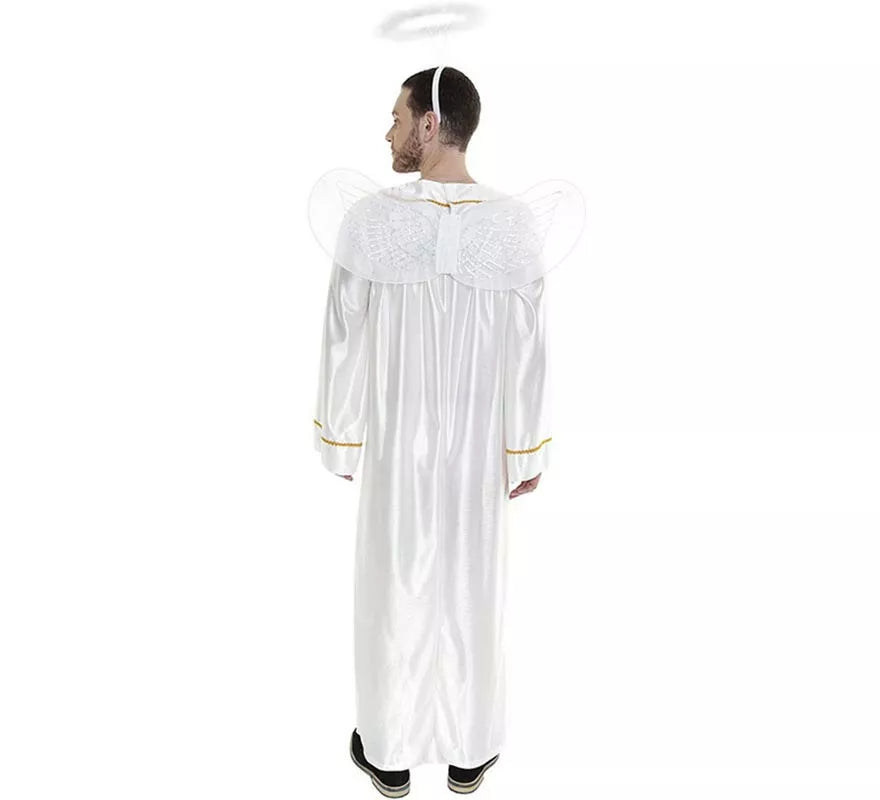 Translation missing: de.Disfraz de Ángel con Alas y Halo para hombre
