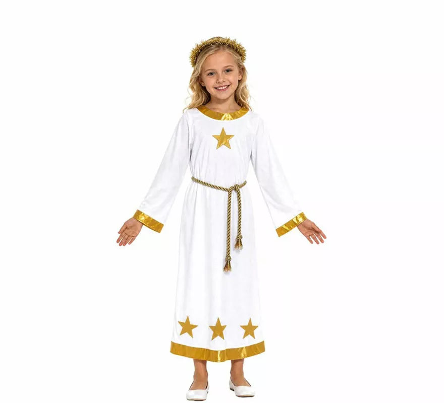 Translation missing: de.Disfraz de Ángel con Estrellas para niños