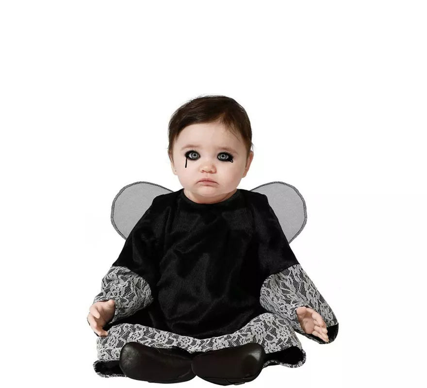 Translation missing: de.Disfraz de Ángel Negro para bebés y niños