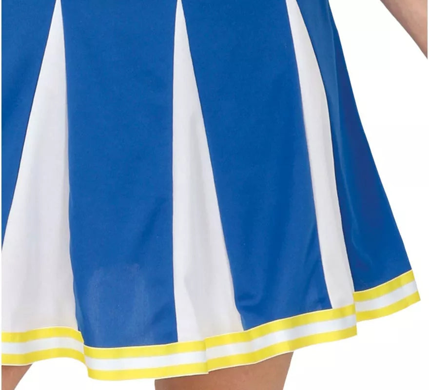 Translation missing: de.Disfraz de Animadora azul para hombre