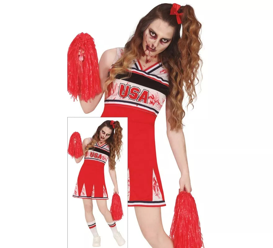Translation missing: de.Disfraz de Animadora Cheerleader Zombie