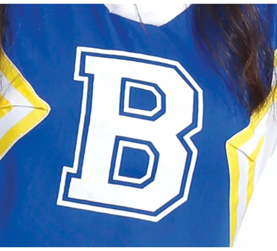 Translation missing: de.Disfraz de Animadora del Equipo Azul para adolescente